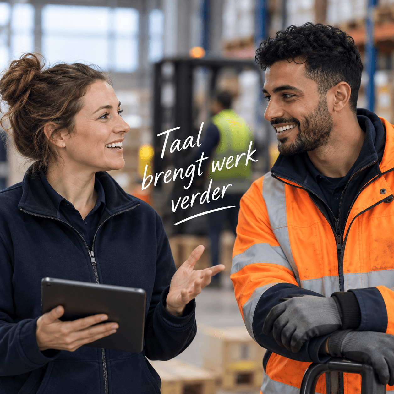 Taal brengt werk verder